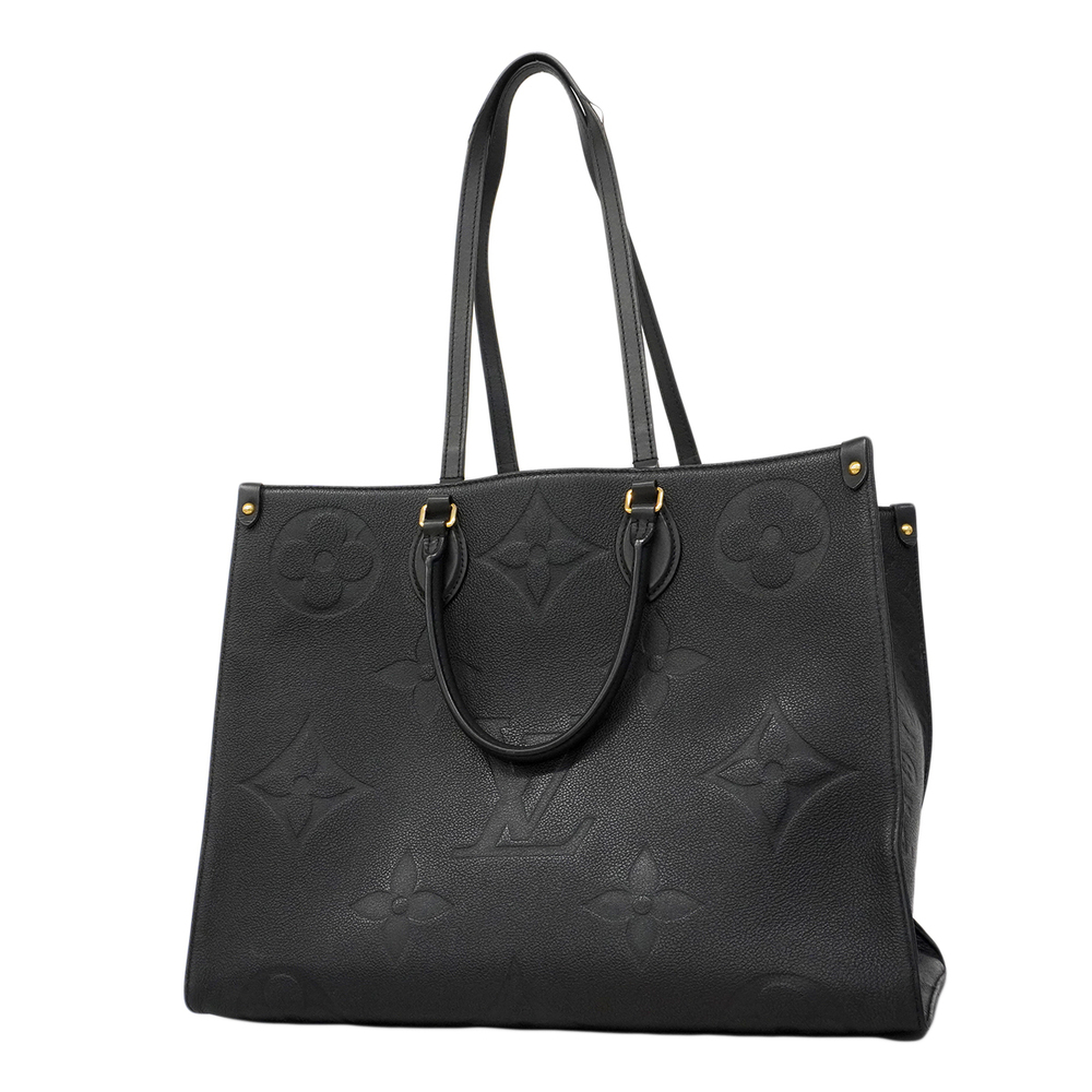 Louis Vuitton Monogram Empreinte OnTheGo Tote Bag Noir Black
